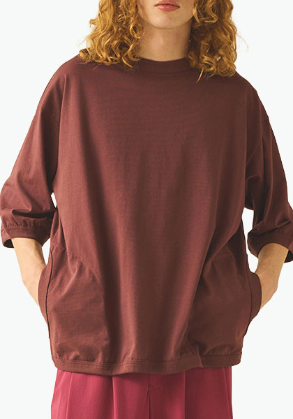 KELEN ケレン | SIDE POCKET SWEAT TEE