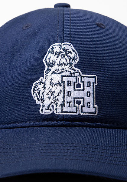 TACOMA FUJI RECORDS タコマフジレコード |  HOT DOG VINTAGE LOGO CAP designed by Hiroshi Iguchi カラー：NAVY