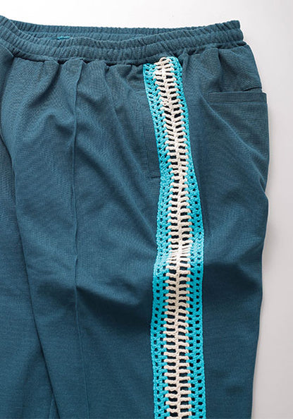 KELEN ケレン | KNIT LINE TROUSER カラー:GREEN