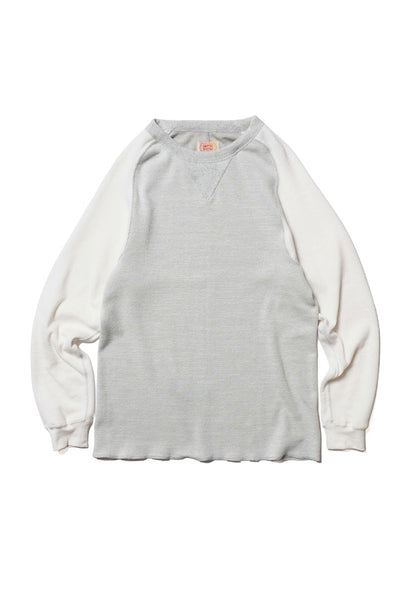 IMPRESTORE インプレストア Honeycomb Thermal Freedom L/S Tee [GRAY×WHITE]