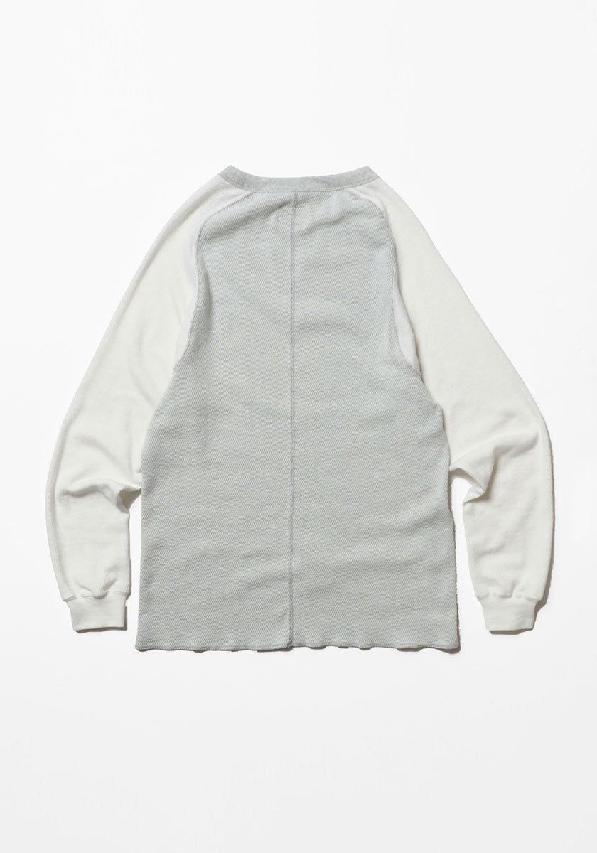 IMPRESTORE インプレストア Honeycomb Thermal Freedom L/S Tee [GRAY×WHITE]