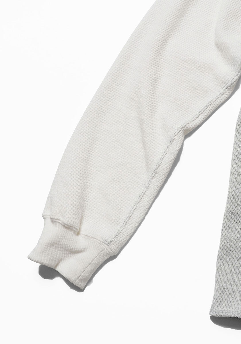 IMPRESTORE インプレストア Honeycomb Thermal Freedom L/S Tee [GRAY×WHITE]