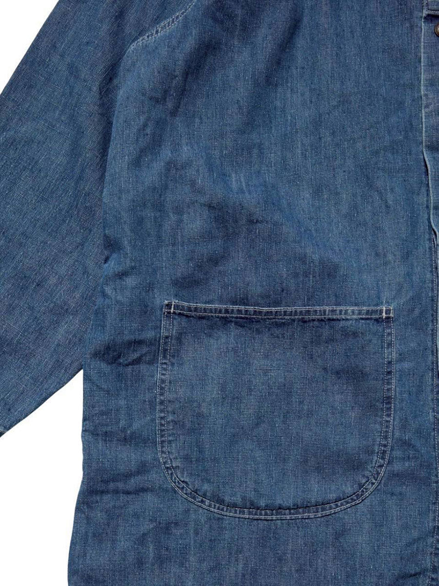 IMPRESTORE インプレストア 6.5オンス DENIM SHOP COAT / ショップコート