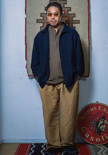 Nasngwam.（ナスングワム） | ATELIER JACKET カラー:DARK NAVY