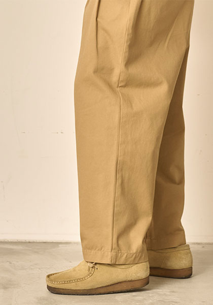 KELEN ケレン | 2TUCK COCOON TROUSER  / 2タックコクーントラウザー カラー:BEIGE