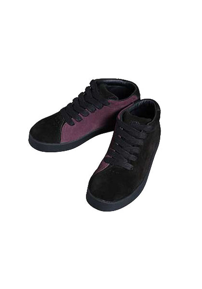 AREth アース | Model Il (ミドルカットタイプ) カラー： BLACK & BURGUNDY