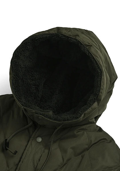 TAION 体温 リバーシブル ダウン×ボア モッズジャケット