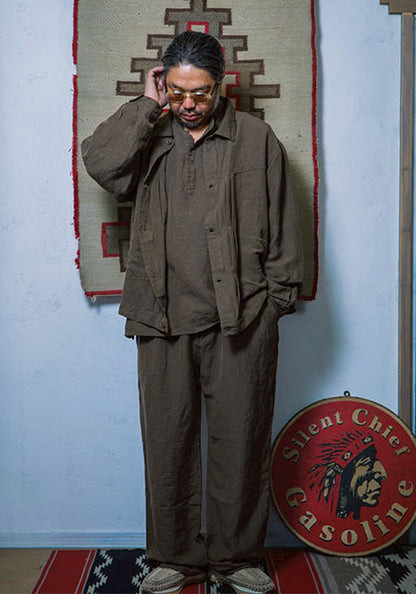 Nasngwam ナスングワム | LABORER PANTS カラー OLIVE