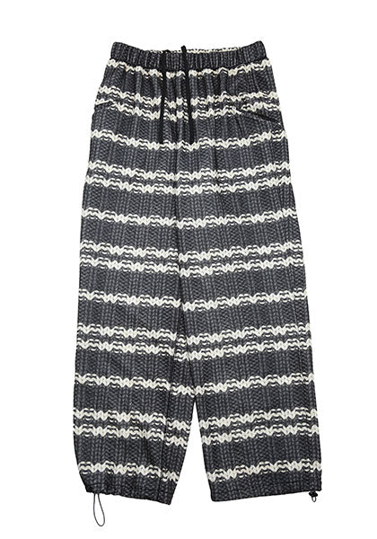 QUOLT クオルト |  FAKE-KNIT PANTS / フェイクニットパンツ
