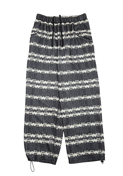 QUOLT クオルト |  FAKE-KNIT PANTS / フェイクニットパンツ
