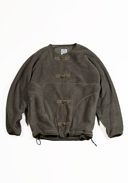 KELEN ケレン | CHAINA FLEECE JACKET / チャイナフリースジャケット カラー:OLIVE