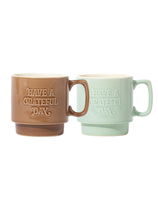 HAVE A GRATEFUL DAY ハブ ア グレイトフル デイ | VINTAGE MUG CUP