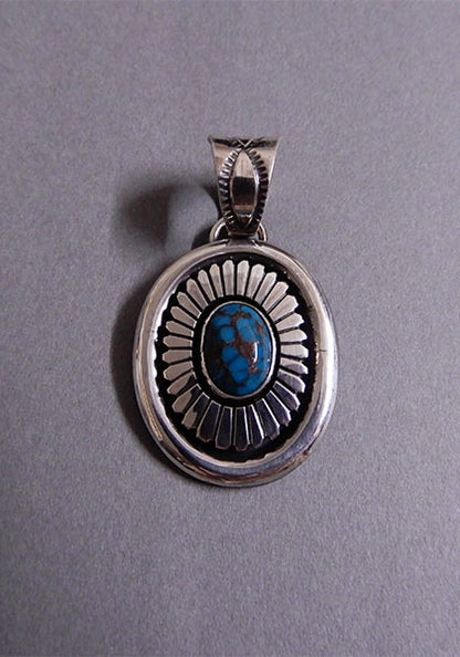 Herman Vandever / ハーマンバンデバー サンバースト Egyptian turquoise Pendant Top