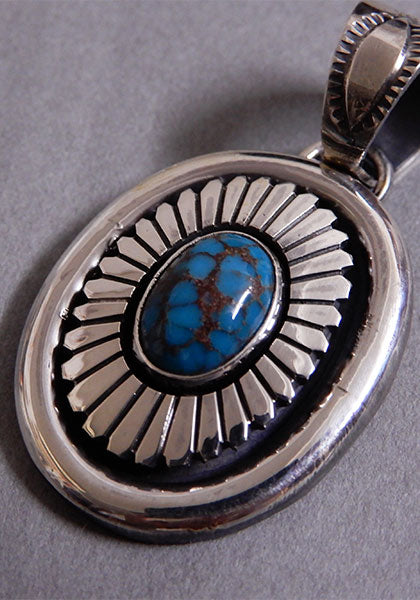 Herman Vandever / ハーマンバンデバー サンバースト Egyptian turquoise Pendant Top