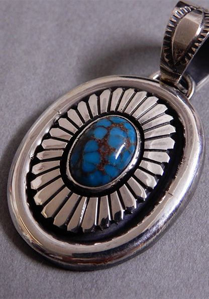 Herman Vandever / ハーマンバンデバー サンバースト Egyptian turquoise Pendant Top