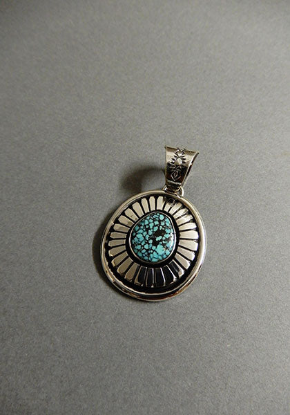 Herman Vandever / ハーマンバンデバー サンバースト Kingman turquoise Pendant Top