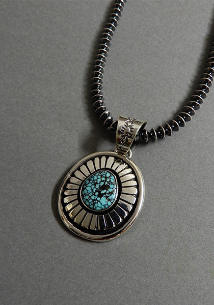Herman Vandever / ハーマンバンデバー サンバースト Kingman turquoise Pendant Top