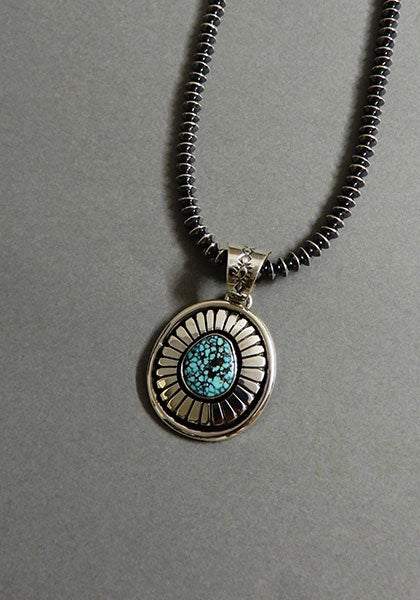 Herman Vandever / ハーマンバンデバー サンバースト Kingman turquoise Pendant Top