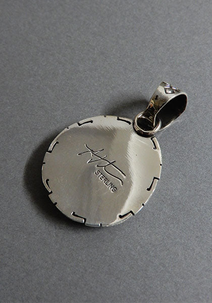 Indian Jewelry (インディアン ジュエリー) ナバホ ターコイズペンダントトップ  イーグル Herman Vandever / ハーマンバンデバー