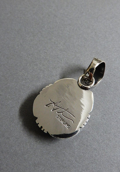 Indian Jewelry (インディアン ジュエリー) ナバホ ターコイズペンダントトップ  イーグル Herman Vandever / ハーマンバンデバー