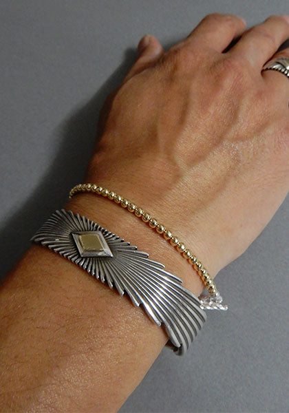 Indian Jewelry (インディアン ジュエリー) 14K GF NAVAJO PEARLS BRACELET ナバホパールブレスレット