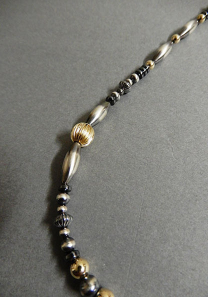 Nasngwam.×Bright "TAOS" ターコイズネックレス 48cm