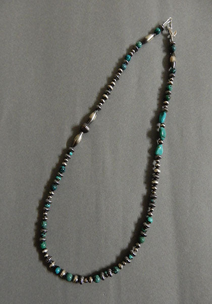 Nasngwam.×Bright "Rio Grande" チェーンネックレス TURQUOISE 48cm