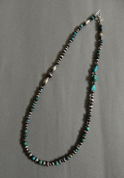 Nasngwam.×Bright "Rio Grande" チェーンネックレス TURQUOISE 48cm