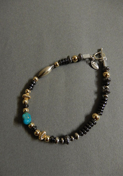 Nasngwam.×Bright TAOS bracelet Turquoise 19cm