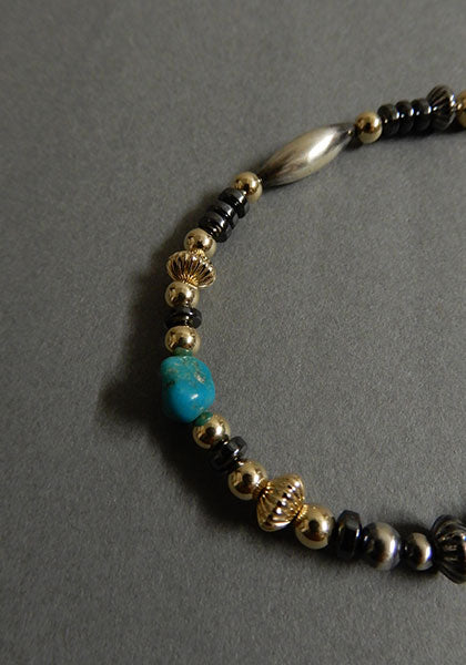 Nasngwam.×Bright TAOS bracelet Turquoise 19cm