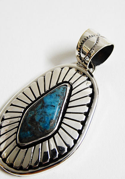 Herman Vandever / ハーマンバンデバー サンバースト I THACA PEAK TURQUOISE PENDANT TOP