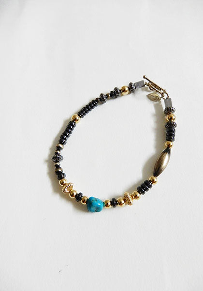 Nasngwam.×Bright TAOS bracelet Turquoise 19cm