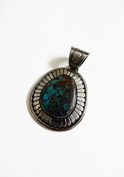 Herman Vandever / ハーマンバンデバー サンバースト Emerald Valley Turquoise Pendant Top