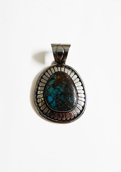Herman Vandever / ハーマンバンデバー サンバースト Emerald Valley Turquoise Pendant Top