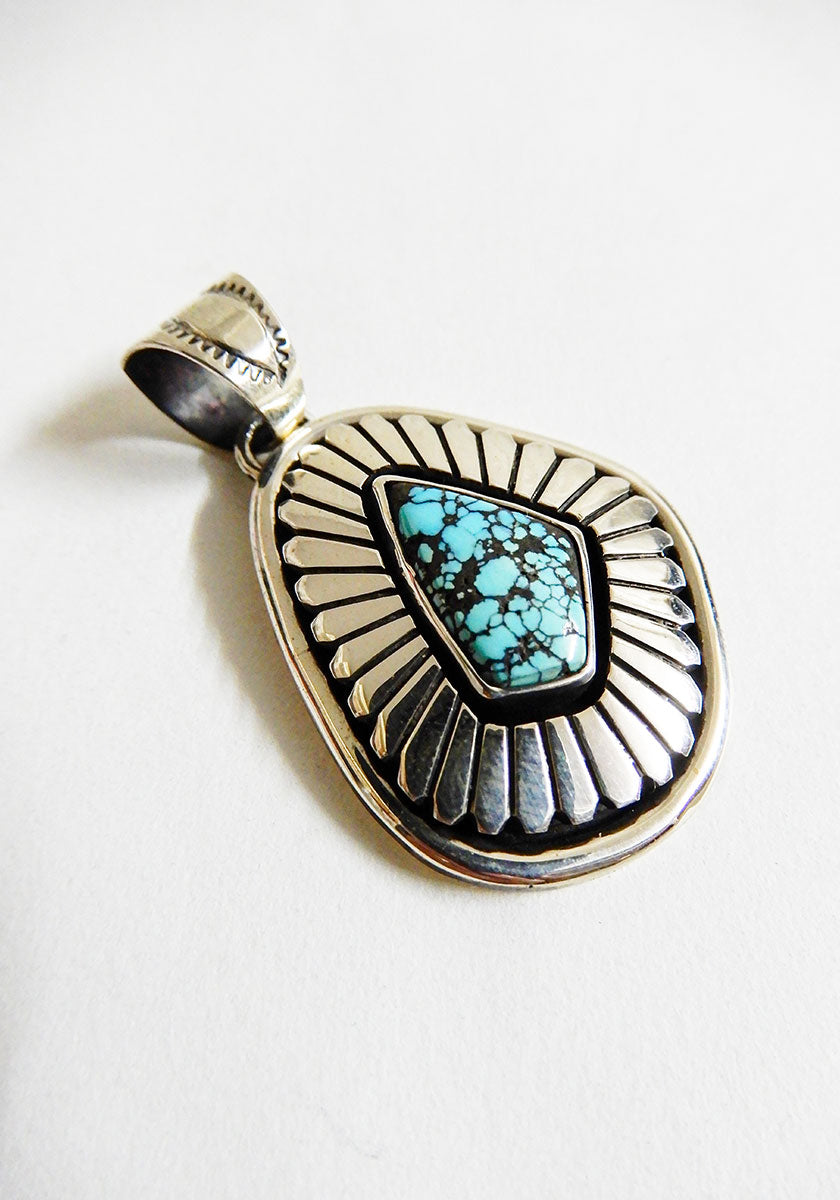 Herman Vandever / ハーマンバンデバー サンバースト I NEVADA BLUE TURQUOISE PENDANT TOP