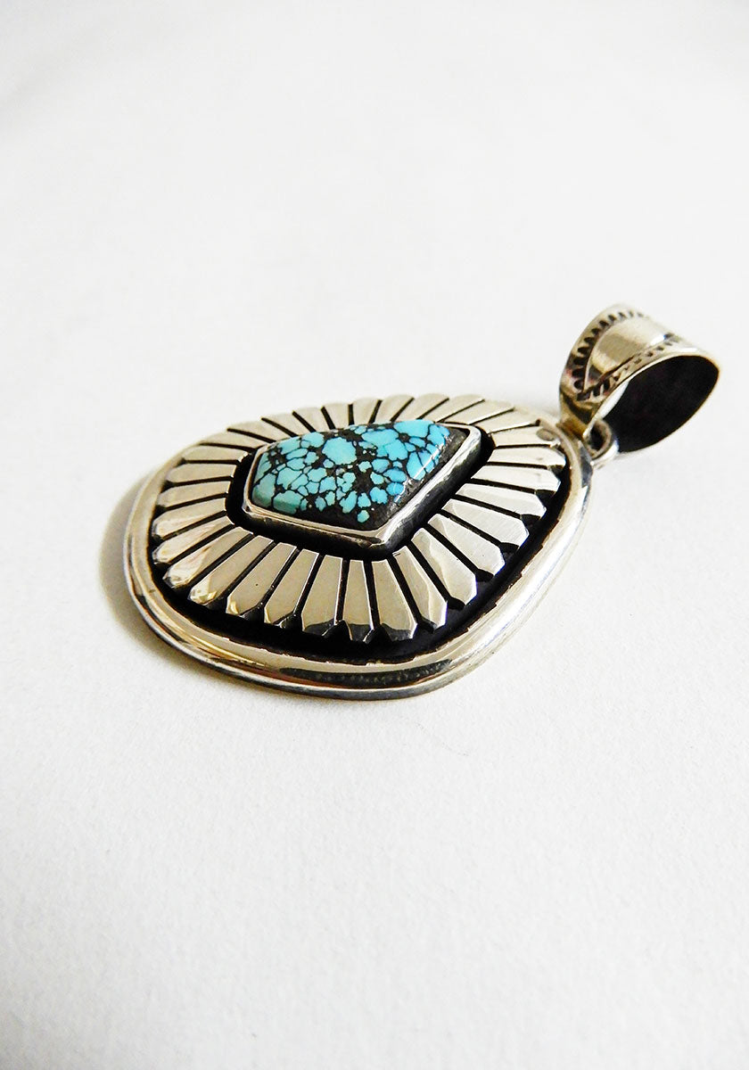 Herman Vandever / ハーマンバンデバー サンバースト I NEVADA BLUE TURQUOISE PENDANT TOP