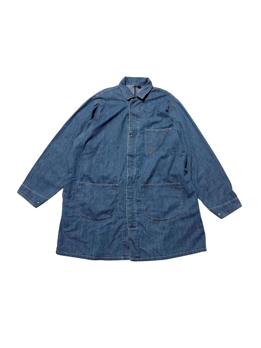IMPRESTORE インプレストア 6.5オンス DENIM SHOP COAT / ショップコート