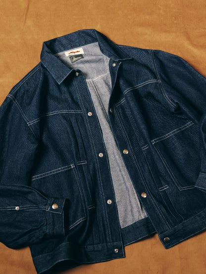 Nasngwam ナスングワム×GOHEMP ゴーヘンプ | ATELIER DENIM JACKET カラー:ONE WASH