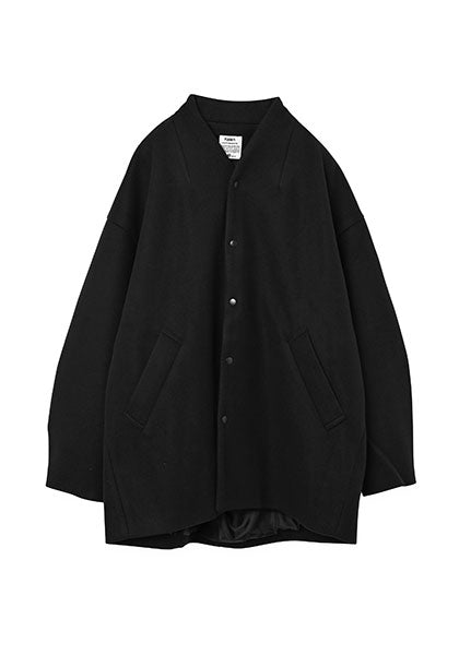 KELEN ケレン | NO COLLAR EGG JACKET カラー:BLACK