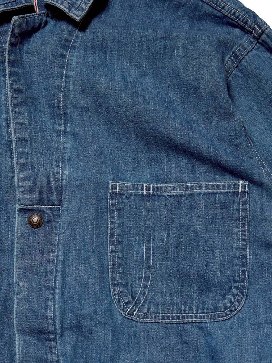 IMPRESTORE インプレストア 6.5オンス DENIM SHOP COAT / ショップコート