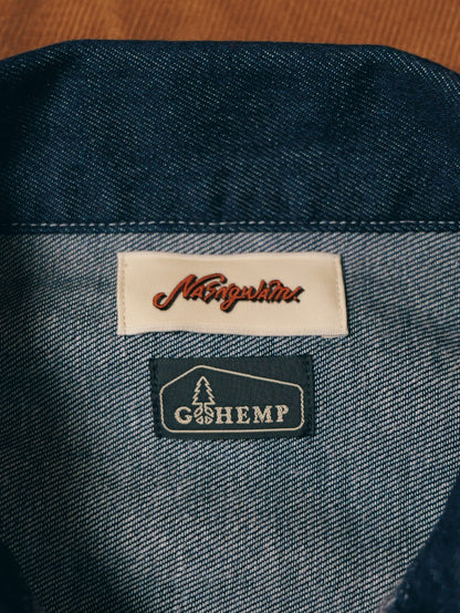 Nasngwam ナスングワム×GOHEMP ゴーヘンプ | ATELIER DENIM JACKET カラー:ONE WASH