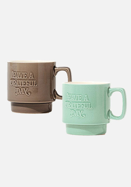 HAVE A GRATEFUL DAY ハブ ア グレイトフル デイ | VINTAGE MUG CUP