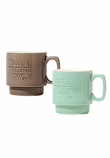 HAVE A GRATEFUL DAY ハブ ア グレイトフル デイ | VINTAGE MUG CUP