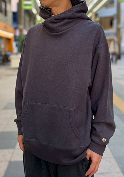 GOHEMP ゴーヘンプ | HEMP SHAWL HOODY / パーカー カラー:GUNMETAL GRAY