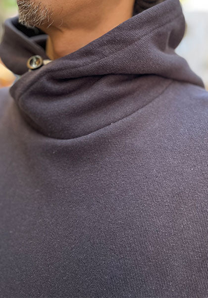 GOHEMP ゴーヘンプ | HEMP SHAWL HOODY / パーカー カラー:GUNMETAL GRAY