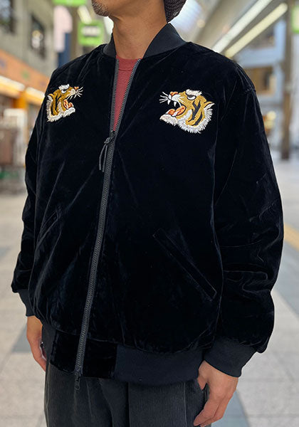 TAION 体温 ジャパンスペシャル リバーシブル スカジャン ダウン