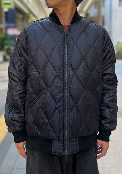 TAION 体温 ジャパンスペシャル リバーシブル スカジャン ダウンジャケット カラー : ブラック×ブラック