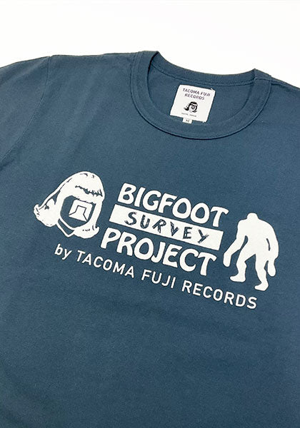 TACOMA FUJI RECORDS | BIGFOOT SURVERY PROJECT LOGO Color: Navy