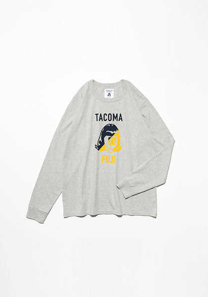 TACOMA FUJI RECORDS タコマフジレコード | TACOMA FUJI HANDWRITING LOGO LS カラー:オートミール