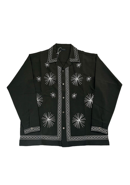 modem design モデムデザイン Embroidery Shirt｜オリジナル刺繍 開襟シャツ